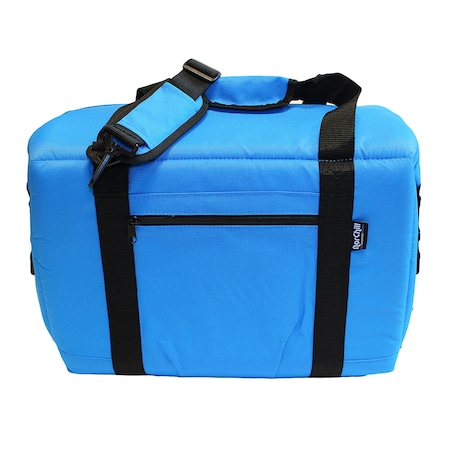 Norchill 12 Can Soft Sided Hot/Cold Cooler Bag - Blue 9000.41